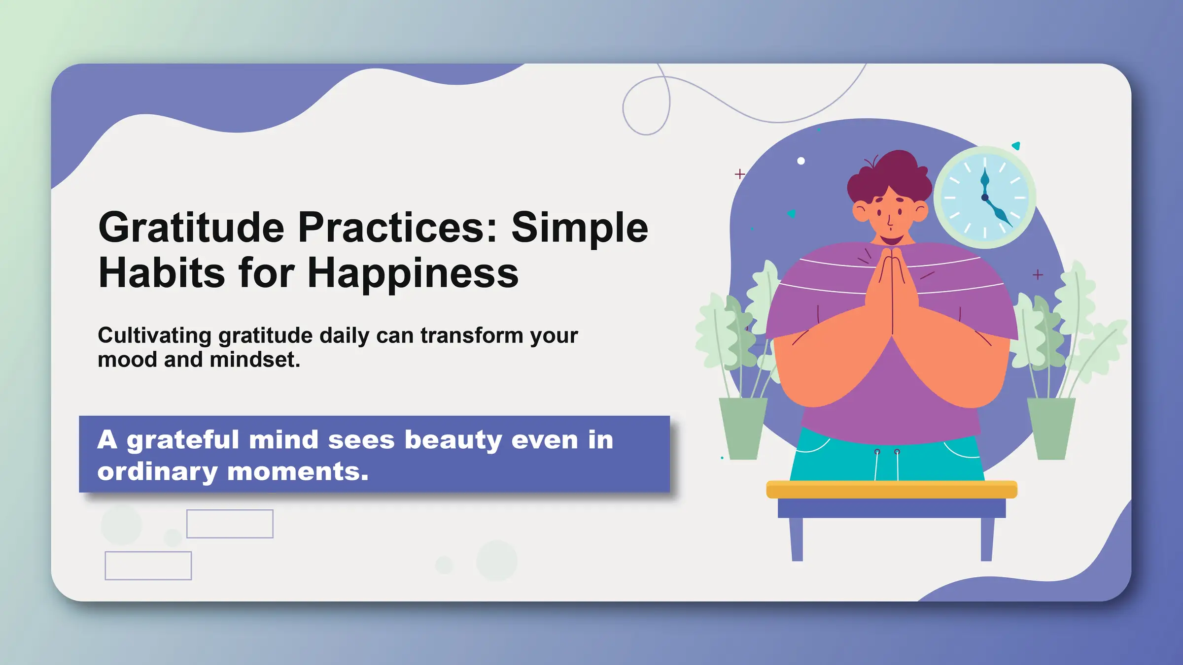 Gratitude Practices: Simple Habits for Happiness - Featured image