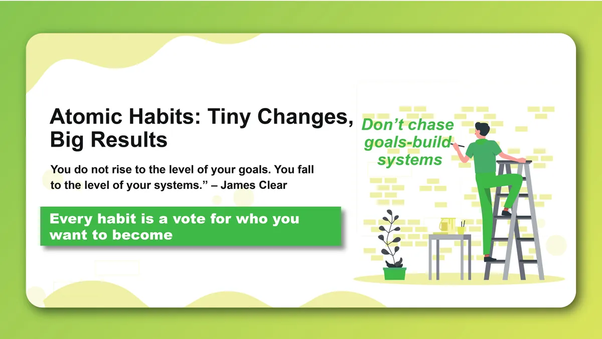 Atomic Habits: Tiny Changes, Big Results