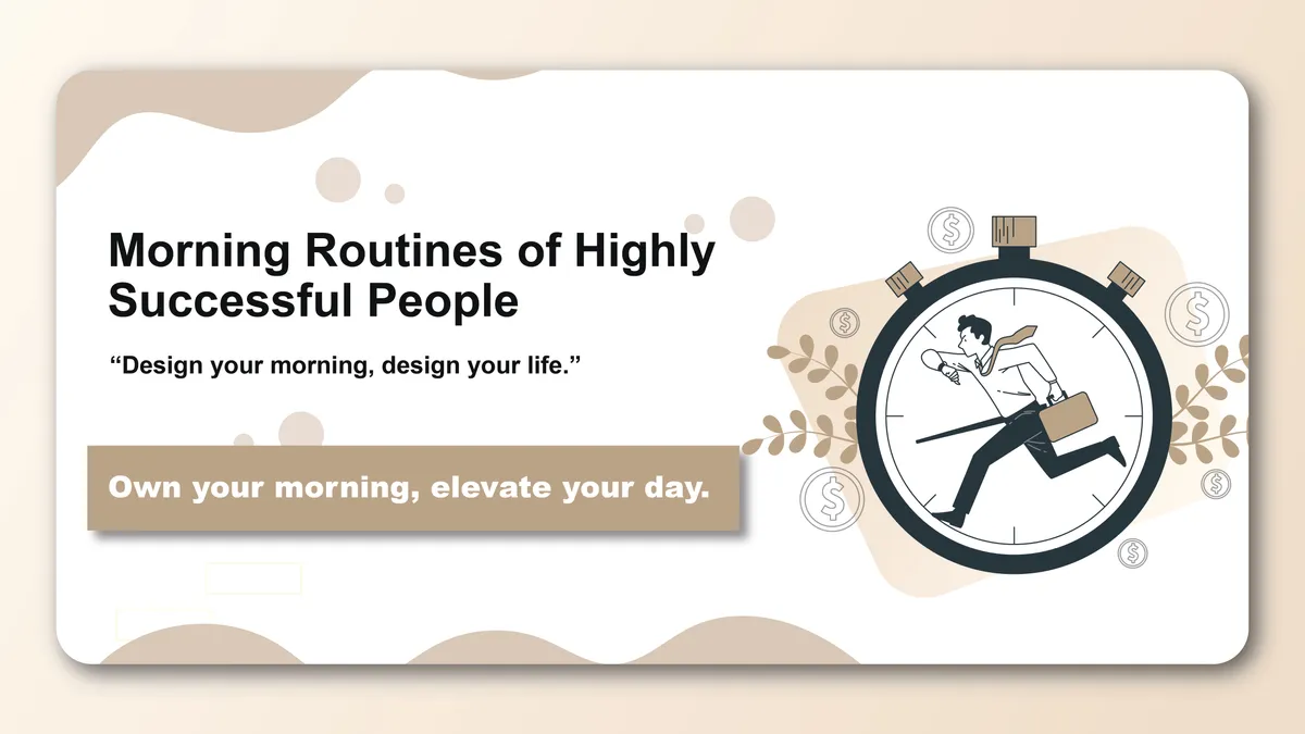 Morning Routines of Highly Successful People