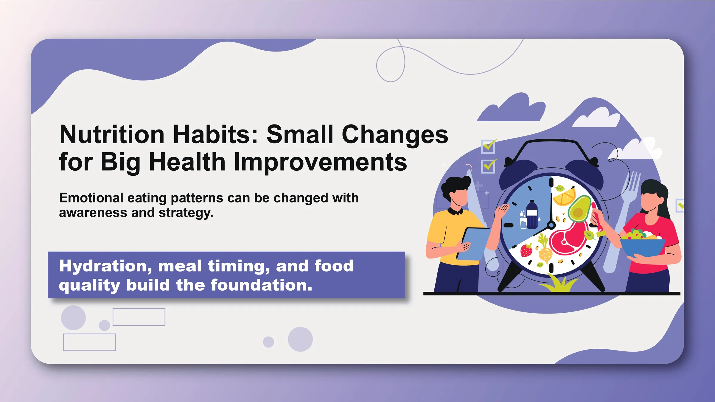 Nutrition Habits: Small Changes for Big Health Improvements - Featured image