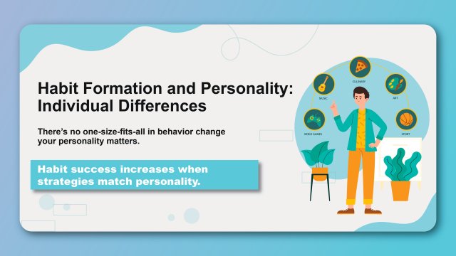 Habit Formation and Personality: Individual Differences