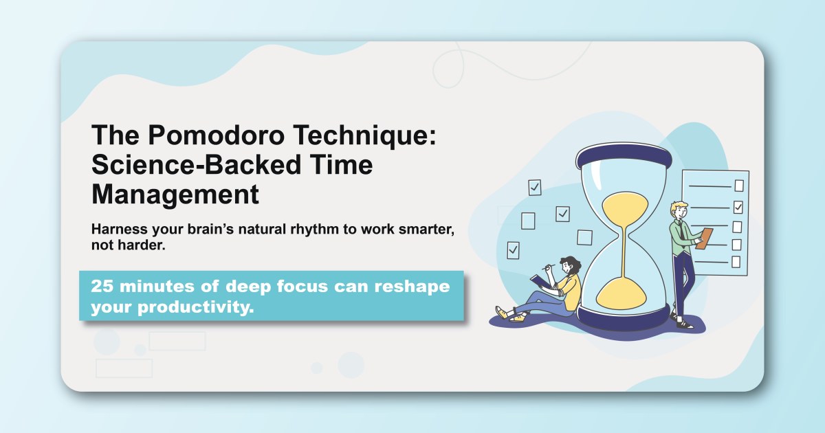 The Pomodoro Technique: Science-Backed Time Management