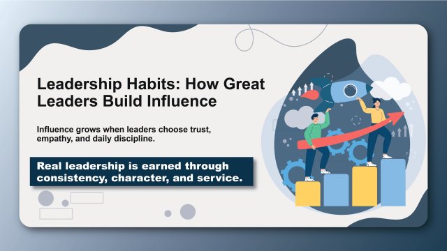 Leadership Habits: How Great Leaders Build Influence