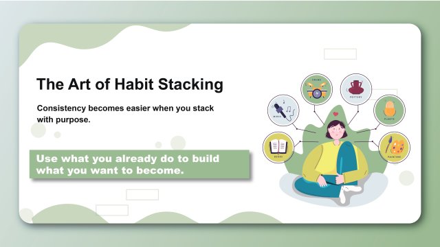 The Art of Habit Stacking