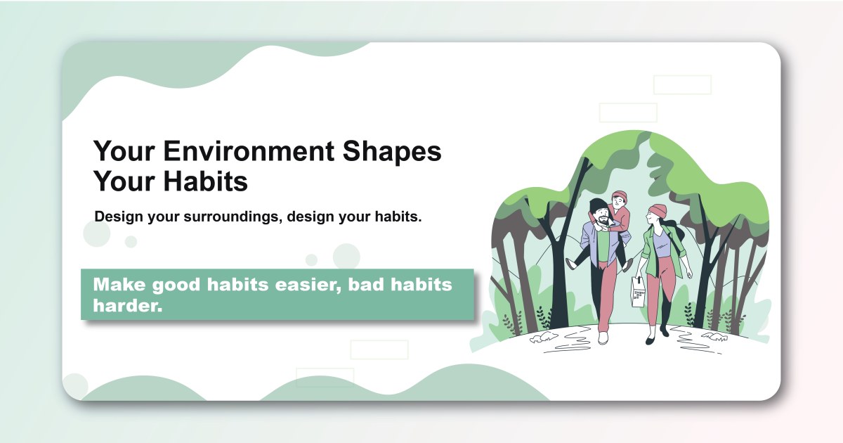 Your Environment Shapes Your Habits
